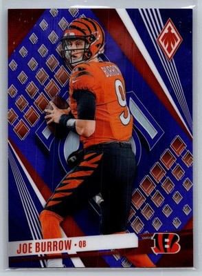 2023 panini phoenix football joe burrow purple 51/99 #13