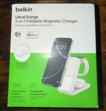 Belkin MagSafe/Qi2 UltraCharge 3-in-1 Foldabl...