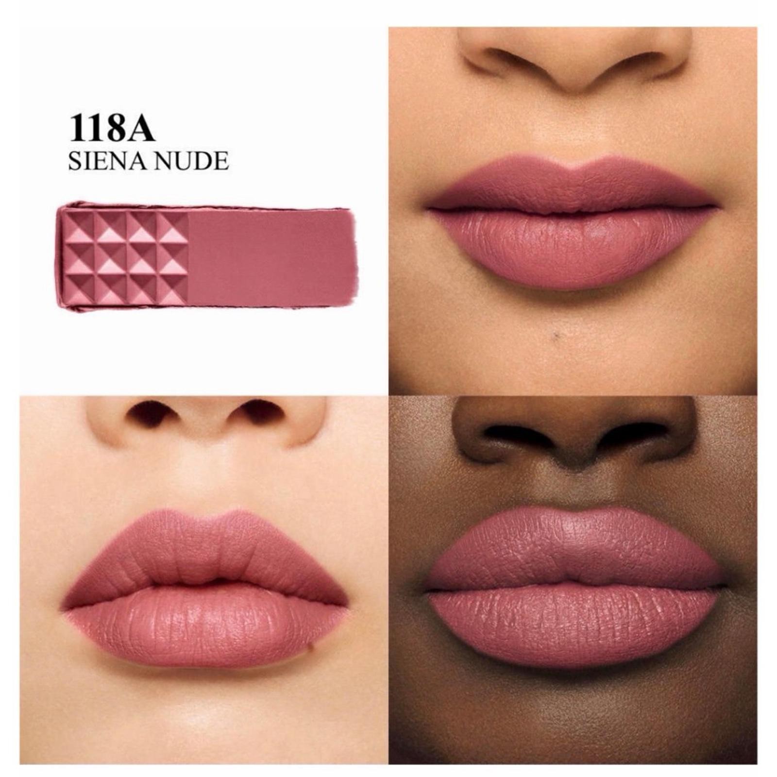 Valentino Spike Matte Lipstick 118A Siena Nude thumbnail 4