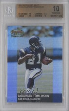 2001 Bowman's Best 656/1499 LaDainian Tomlinson #124 BGS 10 PRISTINE HOF 2e6