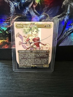 Terra, Herald of Hope (Borderless) Commander: Final Fantasy Regular