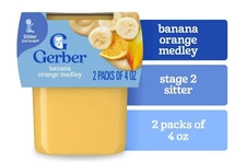 Gerber Banana Orange Medley 2nd Stage Baby Food