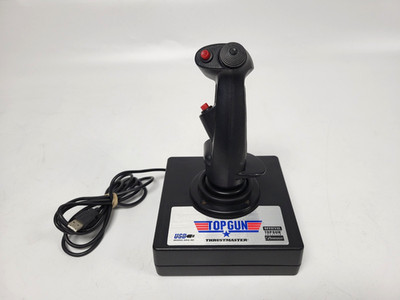 Vintage 1990s Top Gun Thrustmaster USB Joystick (Tested)