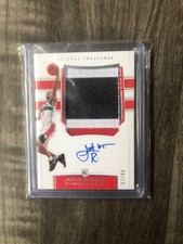 2019-20 Panini National Treasures - Rookie Patch Autographs Justin Robinson #148