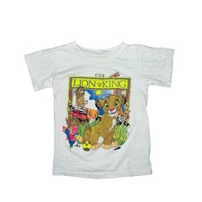 Vintage The Lion King Shirt 1990s Disney Cartoon Movie Kids Youth