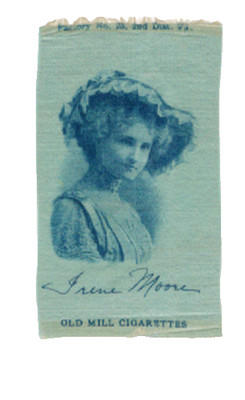 1909-10 S72-1 Actress Silks Irene Moore Blue Version/Old Mill, Factory 25