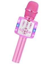 Toys for Girls, Kids Karaoke Microphone Toddler Microphone for Kids with Ligh...