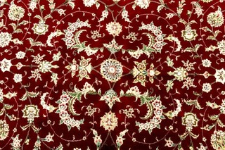 10X14 BREATHTAKING MASTERPIECE 400 KPSI 50RAJ HAND KNOTTED SILK WOOL TABRIZZ RUG