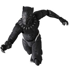 Mafex No 091 Black Panther H160mm Action Figure Marvel Medicom Toy JP