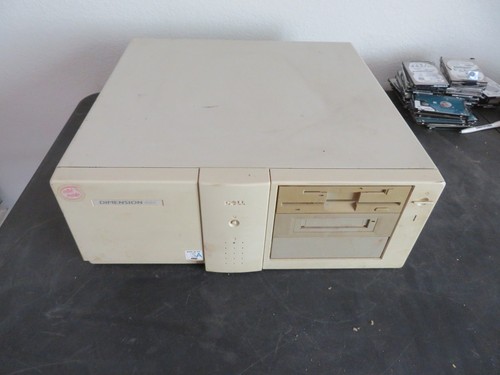 Retro Dell Dimension XPS 466V Windows 3.11 80486 CPU 7168kB 540MB HDD ISA SLOT