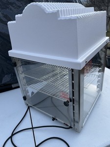 WISCO INDUSTRIES COMMERCIAL PIZZA DISPLAY FOOD BURRITO WARMER MODEL 690-16