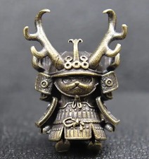 EDC samurai chopper 1 Piece Knife Brass Paracord Beads Bracelet Lanyards camping