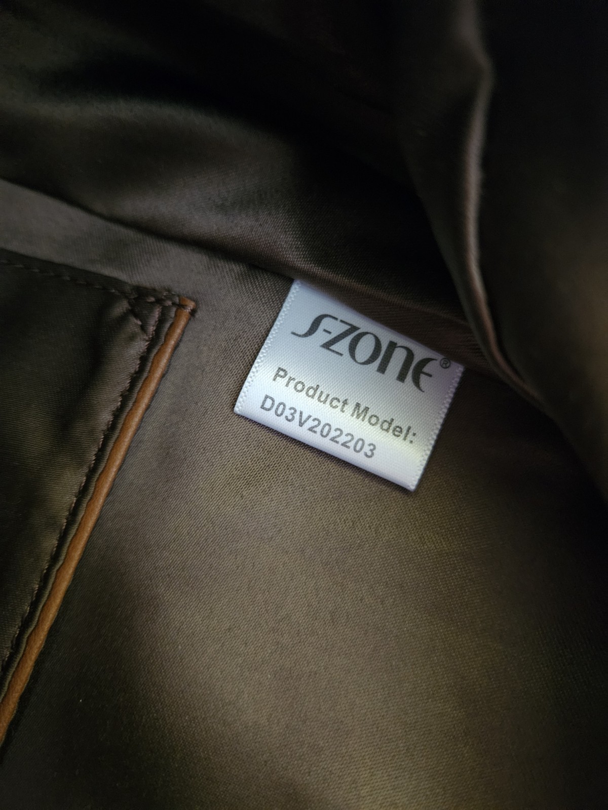 Brown Leather Backpack Purse Antitheft Soft Ladie… - image 9