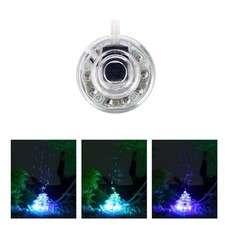 Aquarium LED Lights Air Bubble Fish Tank Making Oxygen Pond Bubbles Lamp