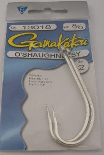 Gamakatsu 13018 8/0 2Ct Oshaughnessy Hook - Image 2 of 2