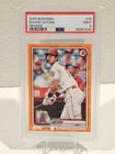 ​2020 Bowman SHOHEI OHTANI Orange Refractor Parallel /25 PSA 9 MINT SSP Case Hit