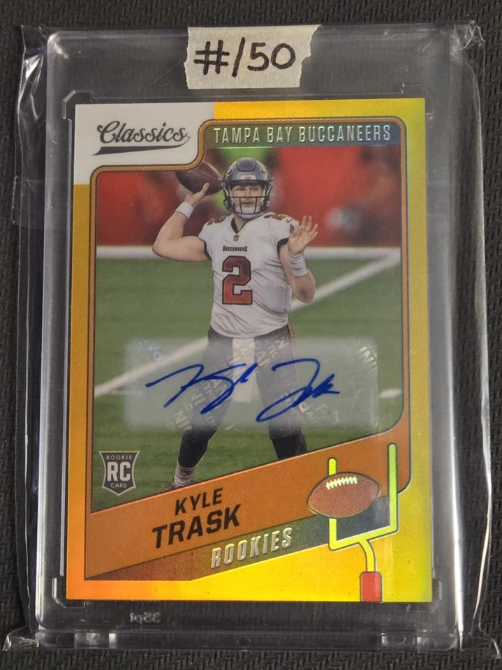 2021 Panini Classics Kyle Trask 30/50 Tampa Bay Buccaneers Rookie Auto - Image 4 of 4