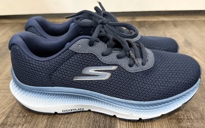 Skechers Women's Go Run Elite 2.0 Fast Pace Lace Up Shoes Navy Size 7 NWOB