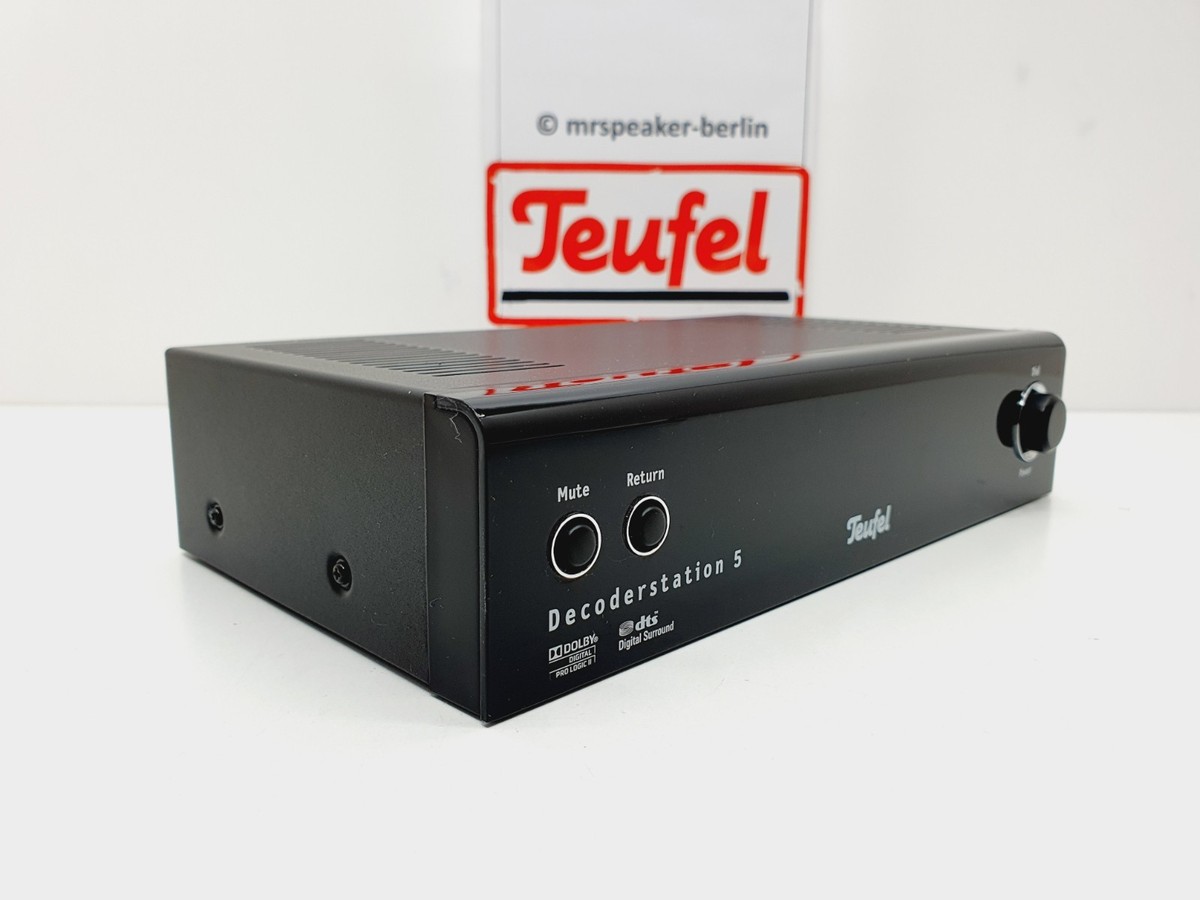 Teufel Decoderstation ▶️ A/V Vorverstärker Dolby Digital