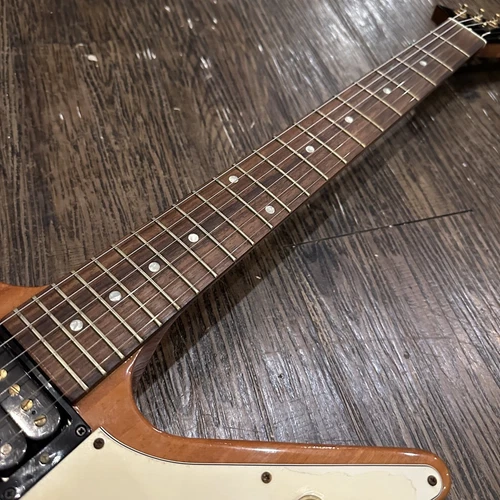 Gibson Explorer '76 Limited Ed Vintage Reissue Nat, Mahogany Body, Gold Parts, 2