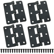 4 PCS Black Lift Off Hinge 3.03x2.64 Inch Removable Detachable Hardware