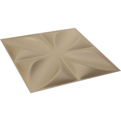 6 Pk 11 7/8'' X 11 7/8'' Helene EnduraWall Decorative 3D Wall Panel Champagne Mist