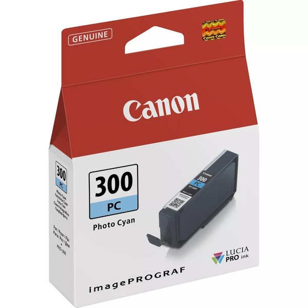 Canon Original PFI-300PC Druckerpatrone - Fotocyan (4197C001)-image
