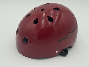 Pro-Tec "The Classic" Skate Red Skateboard Helmet Old School Size S/M 53-56 cm