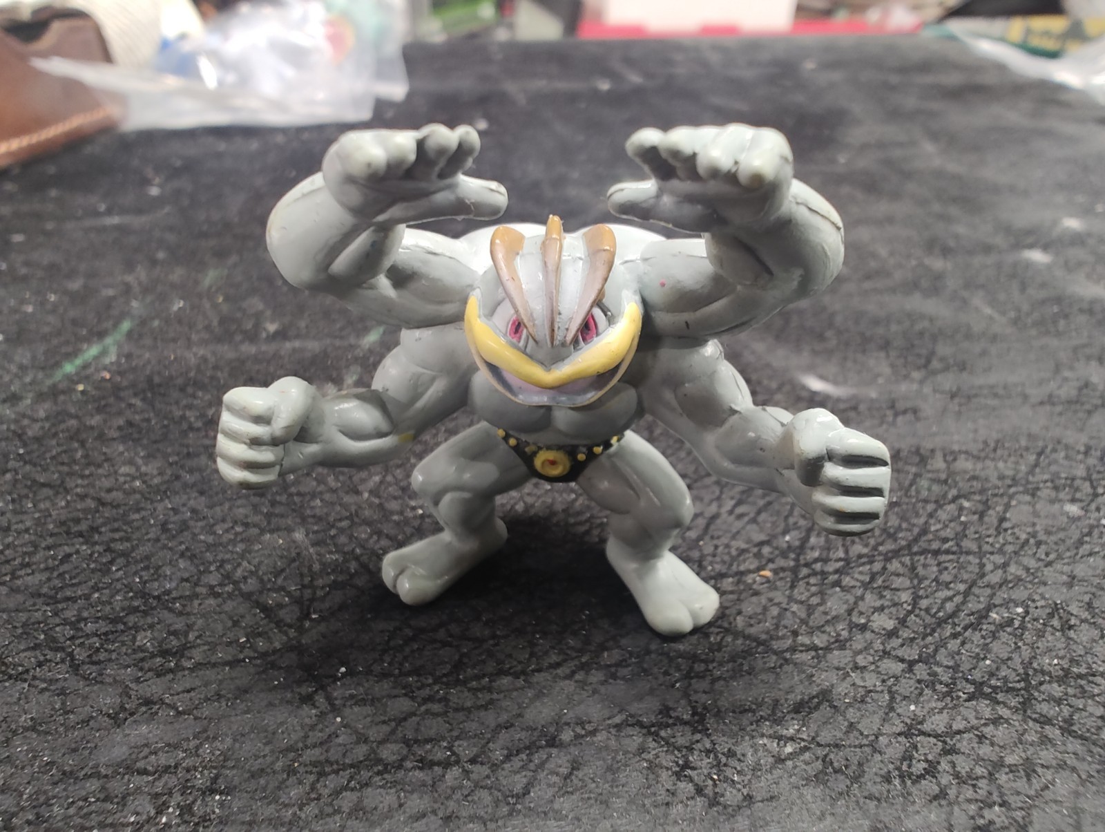 TOMY Pokemon MACHAMP 1.5" Mini Figure Nintendo CGTSJ Vintage