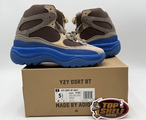 navy blue yeezy boots