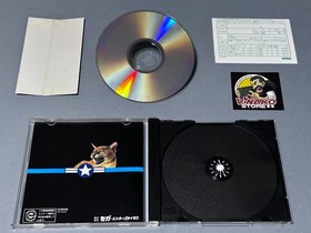 Tomcat Alley Sega Mega CD NTSC-J Spinecard + Reg.card
