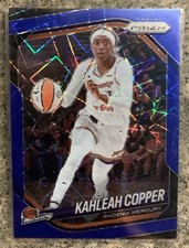 2025 Panini Prizm WNBA #115 Kahleah Copper Blue Velocity Prizm