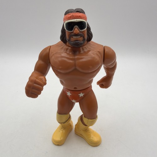 Vintage 1990 WWF Macho Man Randy Savage Hasbro Tit...
