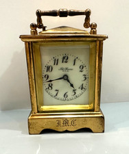 Antique New Haven Half Hour Repeater Carriage clock