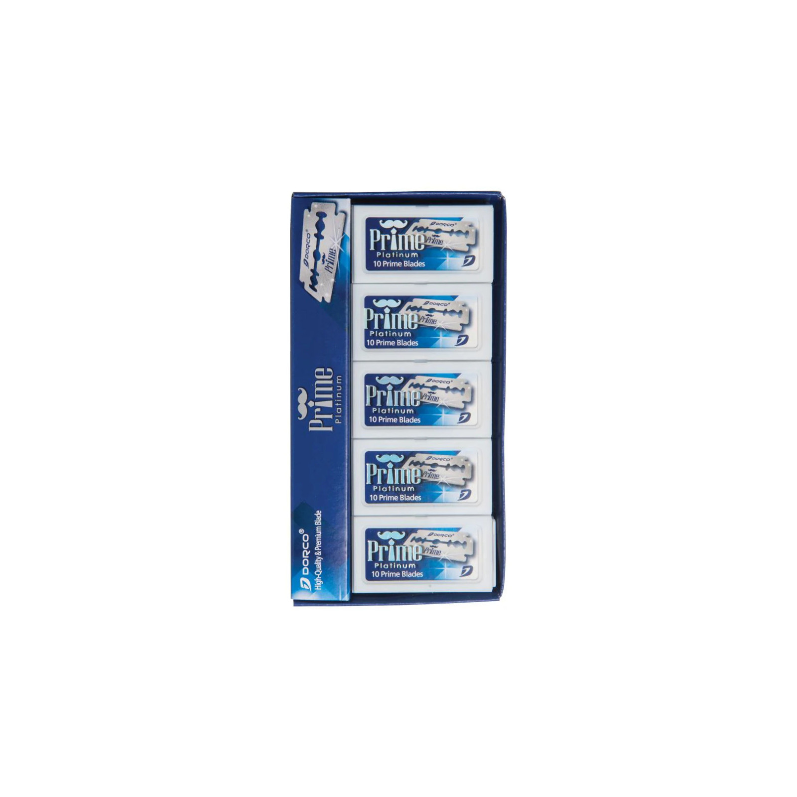 Dorco Prime Platinum Double Edge Blades STP301 100-1000 Blades NEW