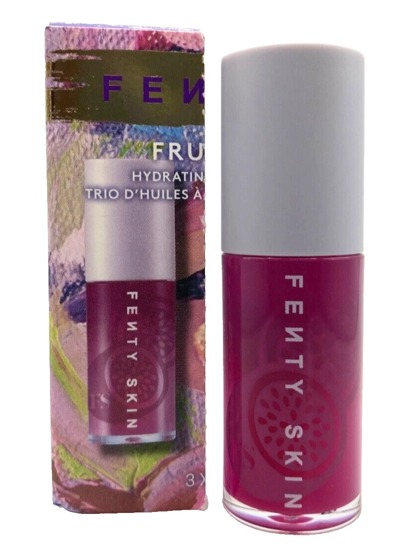 Fenty Treatz Hydrating + Strengthening Lip Oil in PASSION FRUIT New & boxed