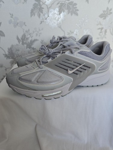 Nike Air Pegasus Wave Flat Men's Trainers Shoes Silver Metallic Grey Size 10 UK