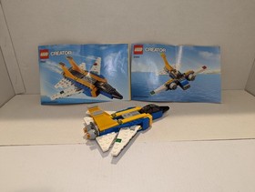 LEGO Creator 3 in 1 31042 Super Soarer 100% Complete W/Booklets 