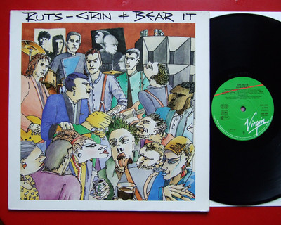 Ruts    Grin And Bear It 1980 Germany VIRGIN Label Babylon's Burning