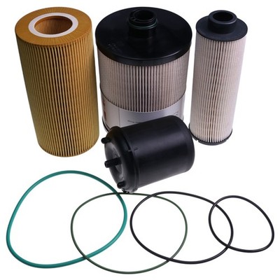 Compatible Paccar MX-13 Engine oil fuel   & Water Separator  s #hj