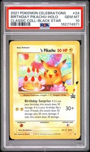 Psa 10 Birthday Pikachu | eBay