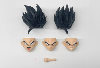 HM006 Custom Mystic Gohan 1/12 shf Ultimate Gohan head Sculpture Kit（ No Figure）