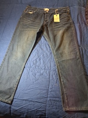 Vintage Brooklyn Xpress Mens Baggy Denim  Color Block Size 46/33 Retail $65