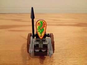 Lego Castle Dragon Knights 1712 Crossbow Cart Incomplete