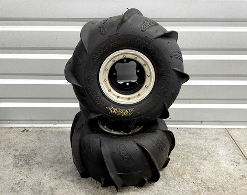✅08-10 KTM 450 525 505 XC SX Rear Wheels Paddles Sandstar DWT Beadlock 20x11x8