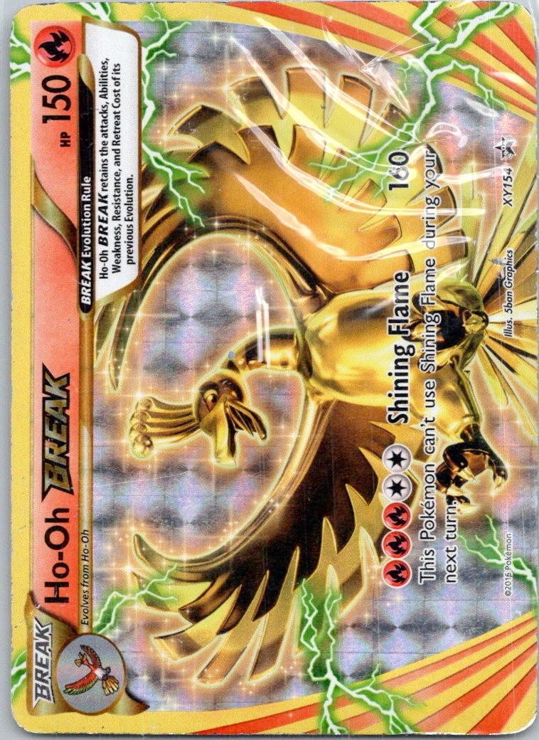 Ho-Oh BREAK Holo Promo XY Promos XY154 HP