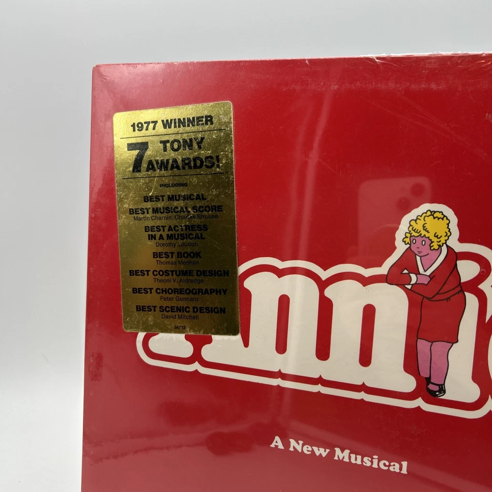 New / Sealed "Original Cast – ANNIE (A New Musical)" LP 1977 Quadraphonic Hype - Image 3 of 3