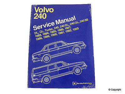 NEW Volvo 240 242 244 245 DL GL SE Turbo 83-93 Bentley Repair Manual