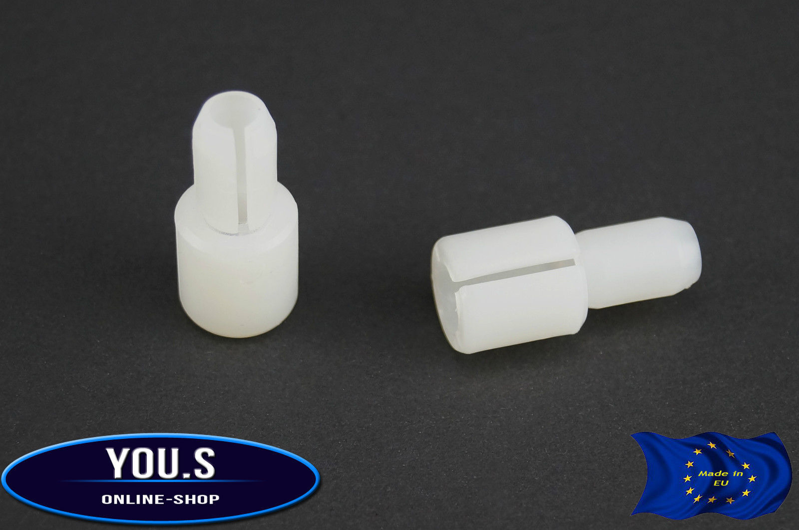 2St. Fensterheber Plastik Bolzen Für VW AUDI SEAT SKODA