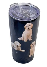 Goldendoodle Serengetti 20 oz Stainless Steel Insulated Tumbler - FREE SHIPPING